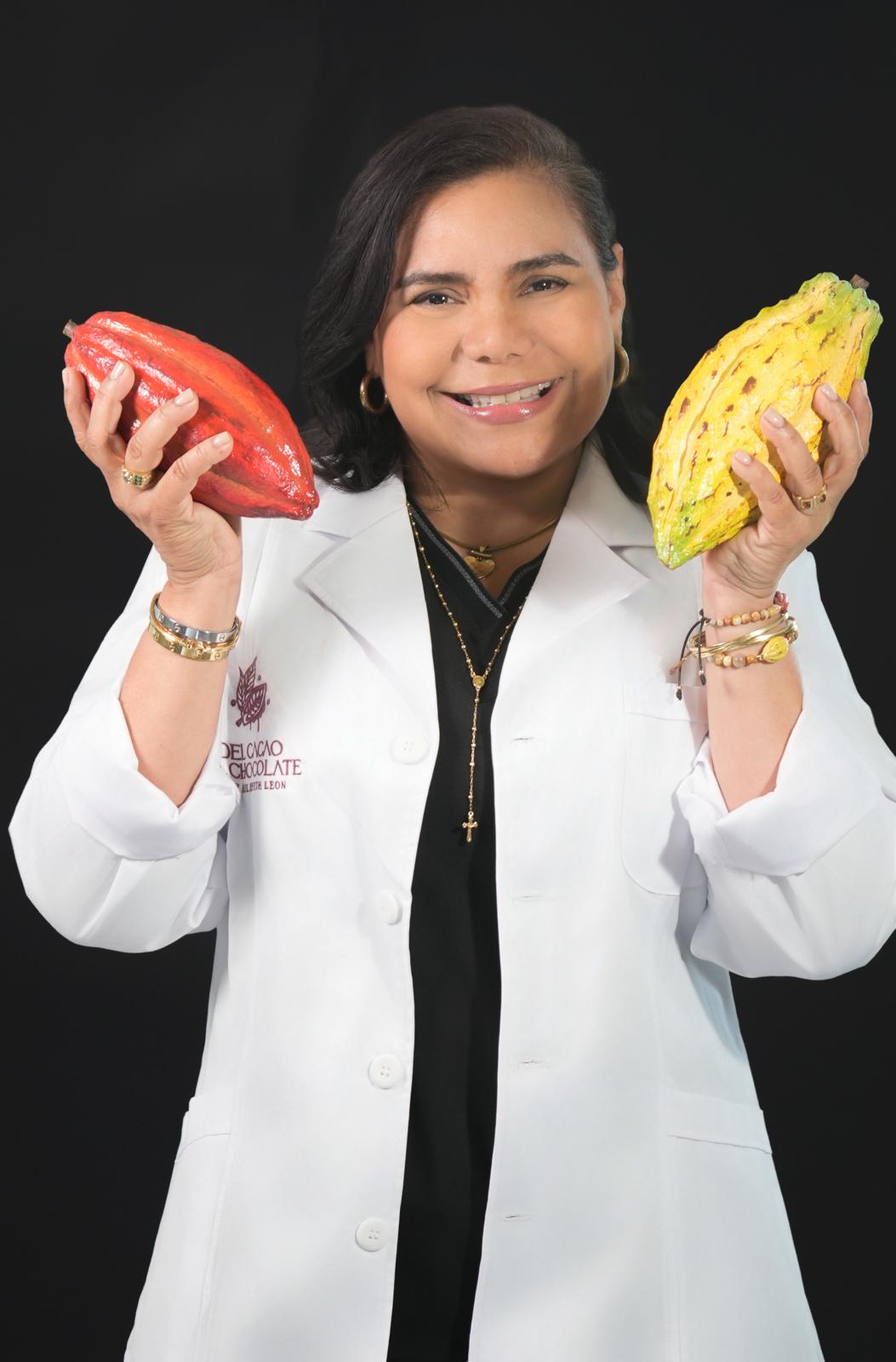 Lilibeth León, experta en chocolate y formulación